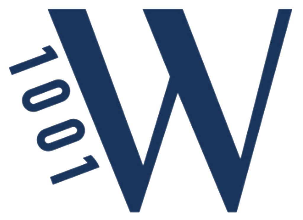 W 1001 logo